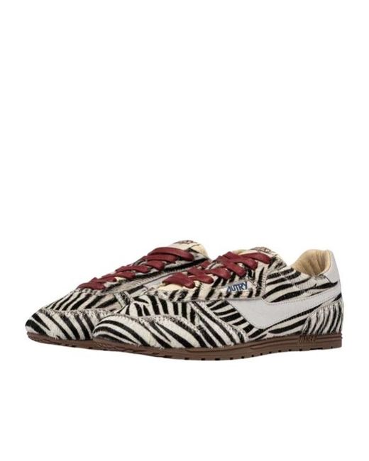 Autry Multicolor Windspin Lace-Up Sneakers