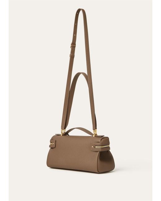 Loro Piana Brown Extra Softy Bag L29 Shoulder Bag