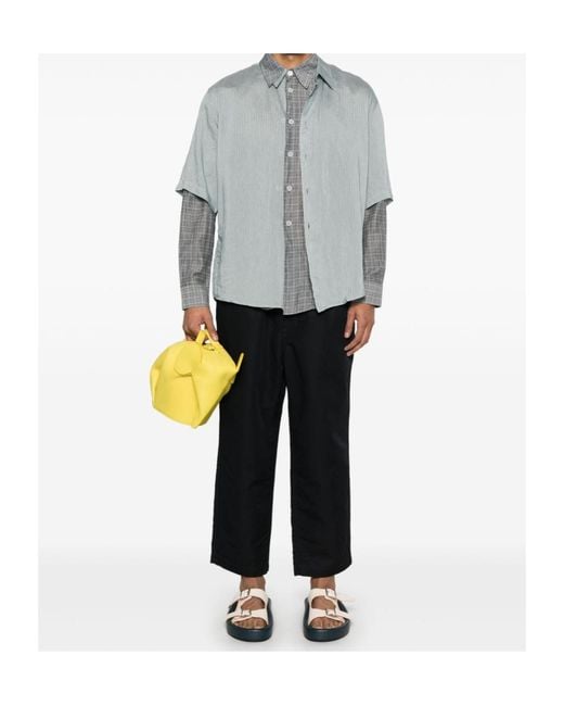 Comme des Garçons Black Tapered-Leg Trousers for men