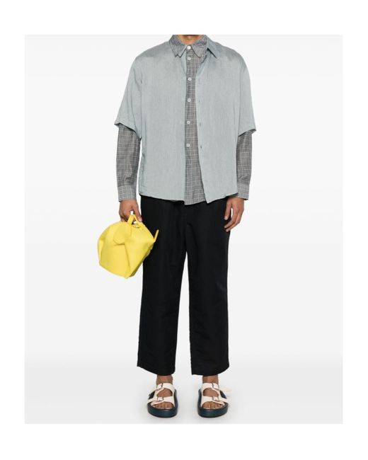 Comme des Garçons Black Tapered-Leg Trousers for men