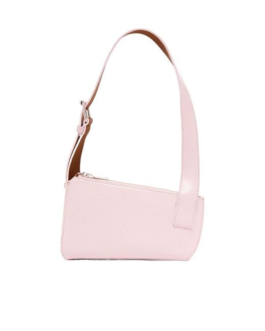 McQueen Pink T-Bar Sling Pouch