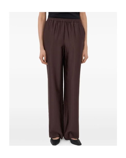 Loulou de Saison Brown Kadala Straight-Leg Pants