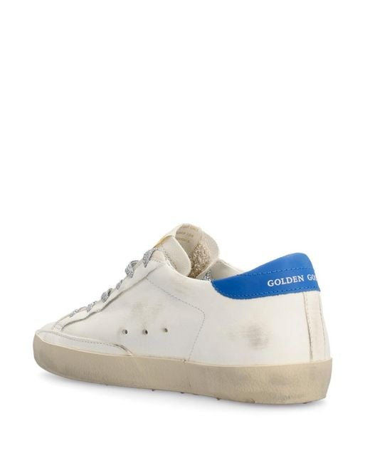 Golden Goose Deluxe Brand White Superstar Lace-Up Sneakers