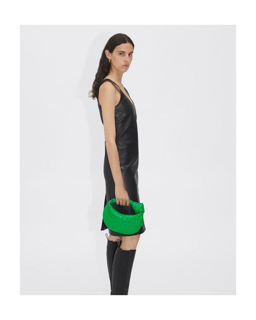 Bottega Veneta Green The Mini Jodie Bag