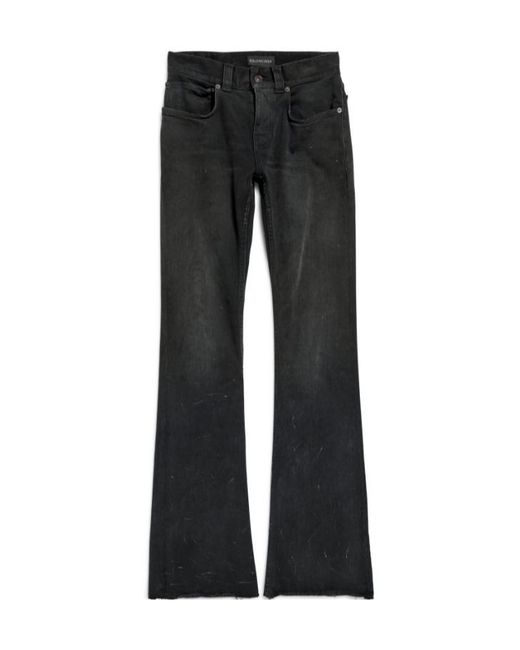 Balenciaga Black Slim-Fit Bootcut Jeans