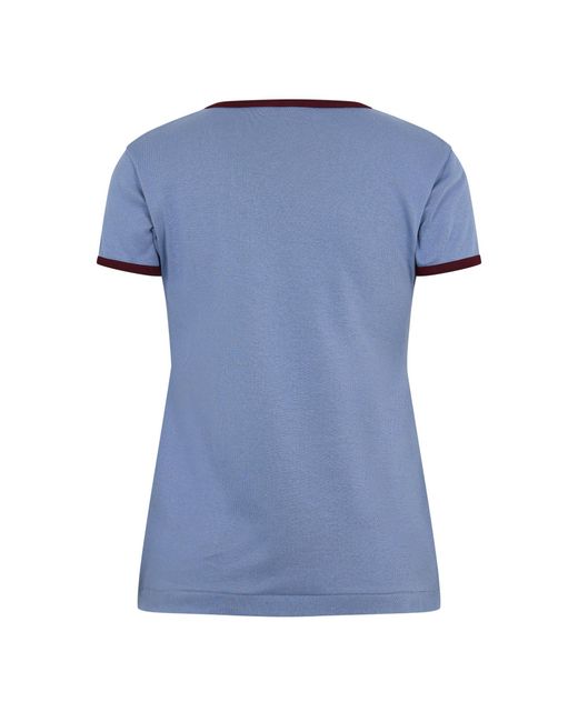 Prada Blue Logo T-Shirt
