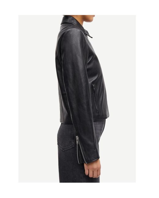 Samsøe & Samsøe Black Leather Jackets