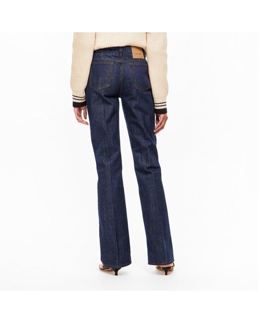 AMI Blue Bootcut Jeans