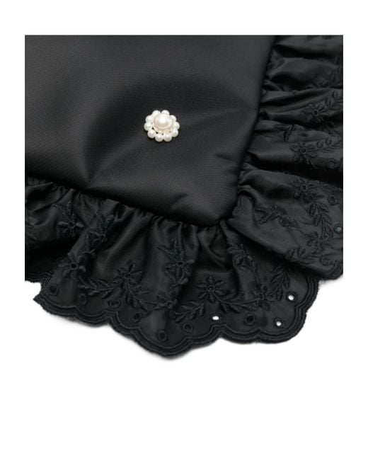 Simone Rocha Black Pillowcase Tote Bag