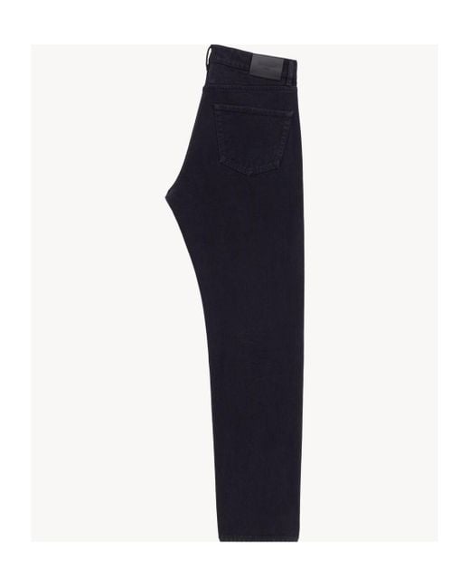 Saint Laurent Blue Mick Straight Jeans for men