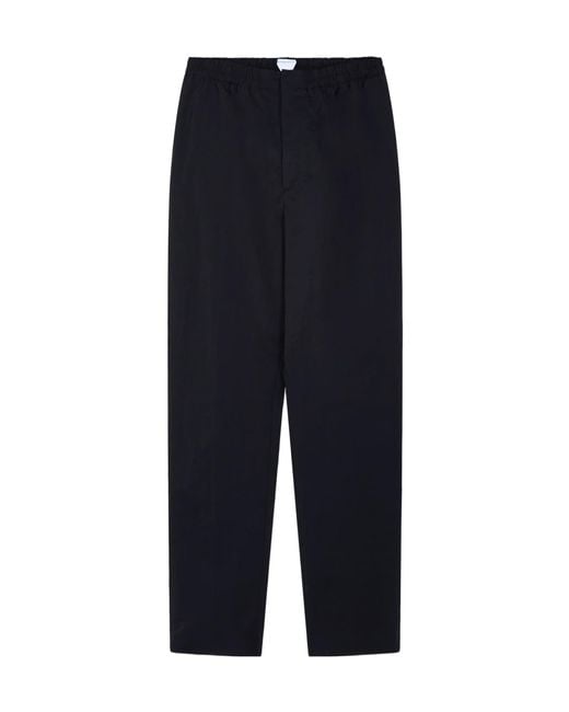 Bottega Veneta Blue Straight Leg Trousers for men