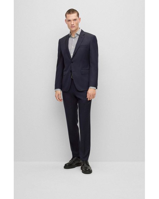 Boss Blue Logo Blazer for men