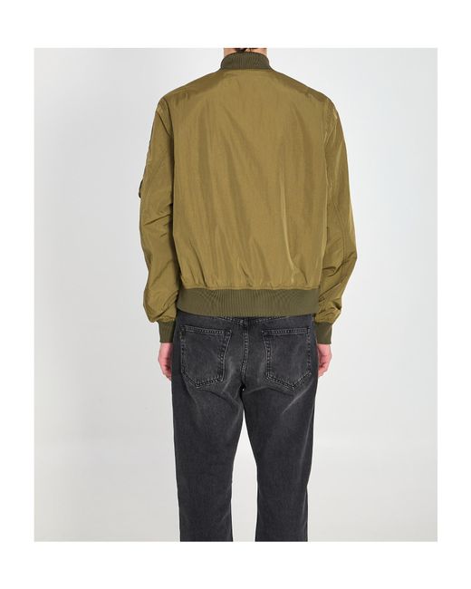 Moncler Green Reversible Locovez Bomber Jacket for men