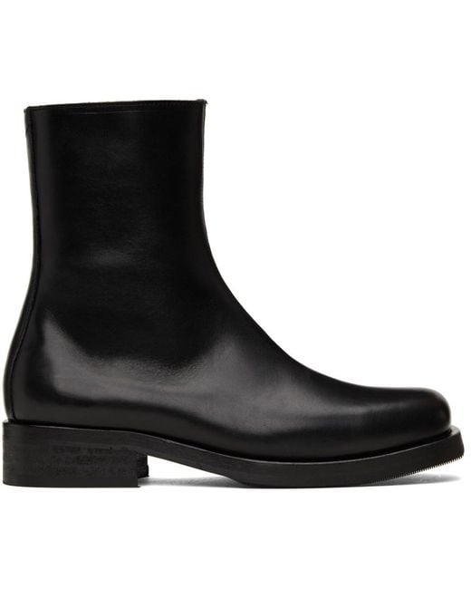 Our Legacy Black Camion Ankle Boots for men