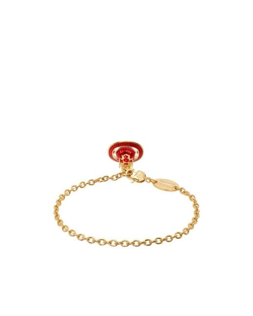 Vivienne Westwood White Fabianna Bracelet