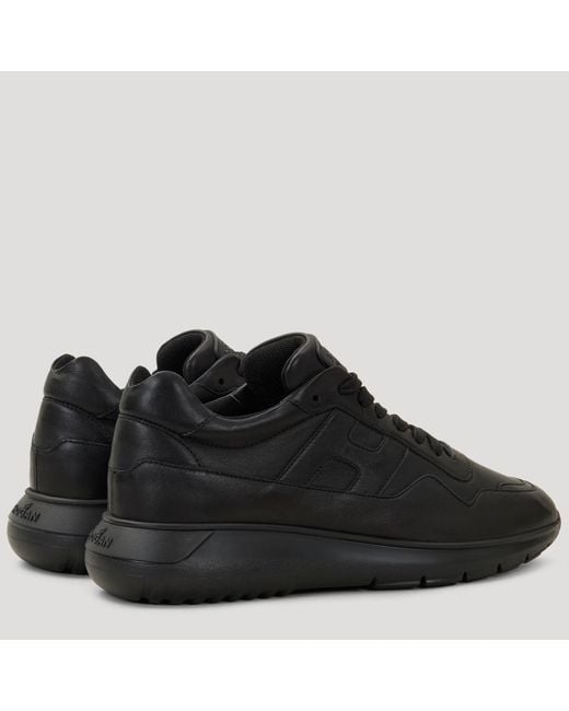Hogan Black Interactive³ Low-Top Sneakers for men