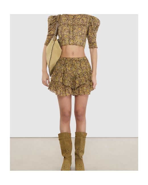 Isabel Marant Natural Printed Tops