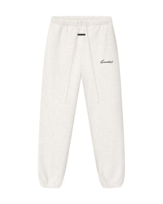 Fear Of God White Drawstring Sweatpants for men