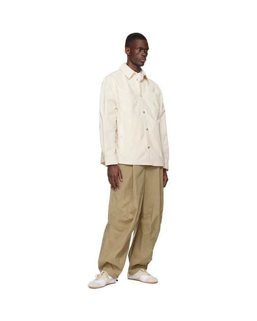 Mordecai White And Striped Jacket for men