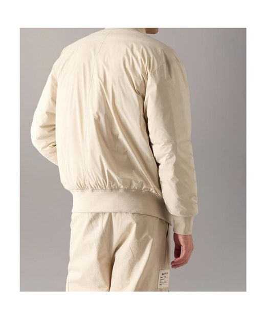 Moose Knuckles Natural Long-Sleeved Down Jacket for men
