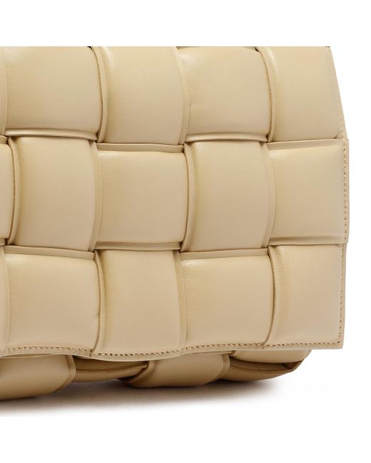 Bottega Veneta Natural Padded Cassette Crossbody Bag