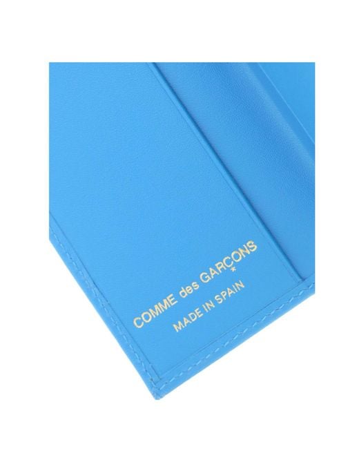 Comme des Garçons Blue Comme Des Garçons Wallet Classic Bi-Fold Wallet for men