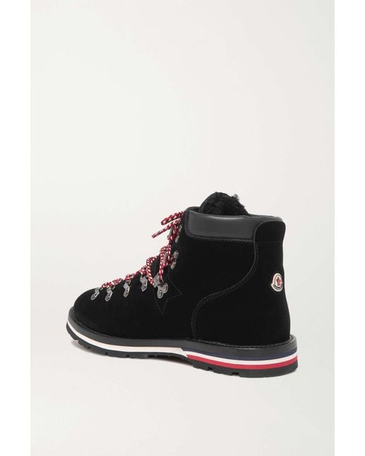 Moncler Black Blanche Short Boots