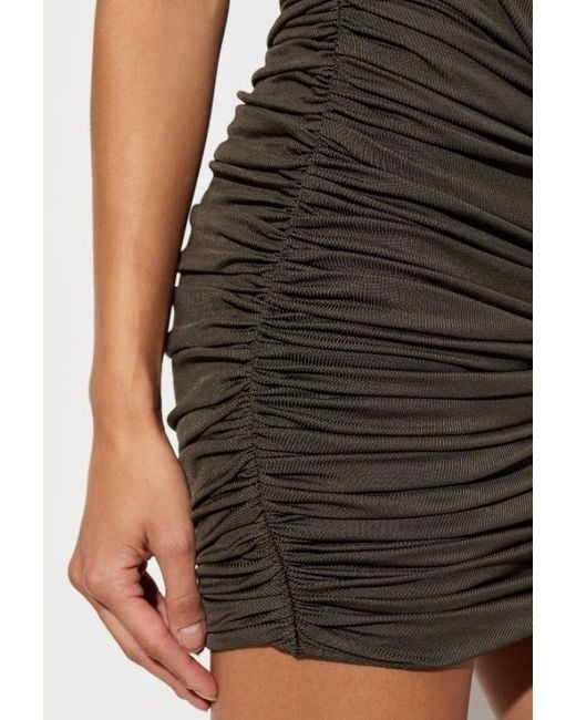 Christopher Esber Black Twisted Mini Dress