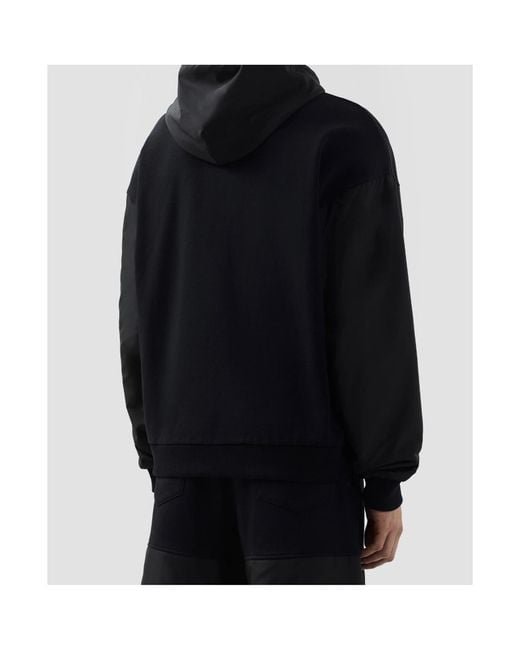 Gcds Black Logo Zip-Fastening Hoodie for men