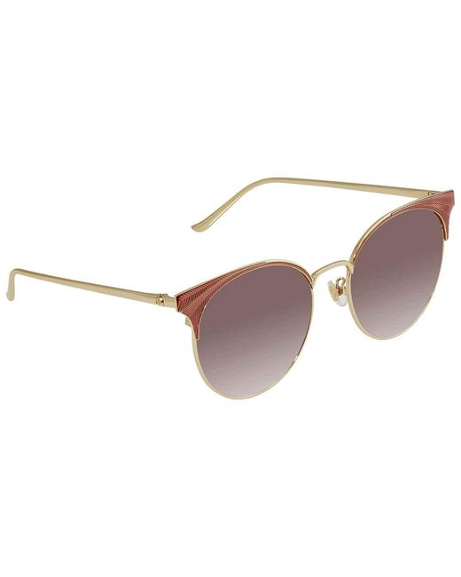 Gucci Purple Logo Details Sunglasses