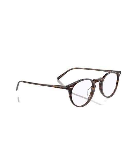 Oliver Peoples Metallic N.02 Glasses for men