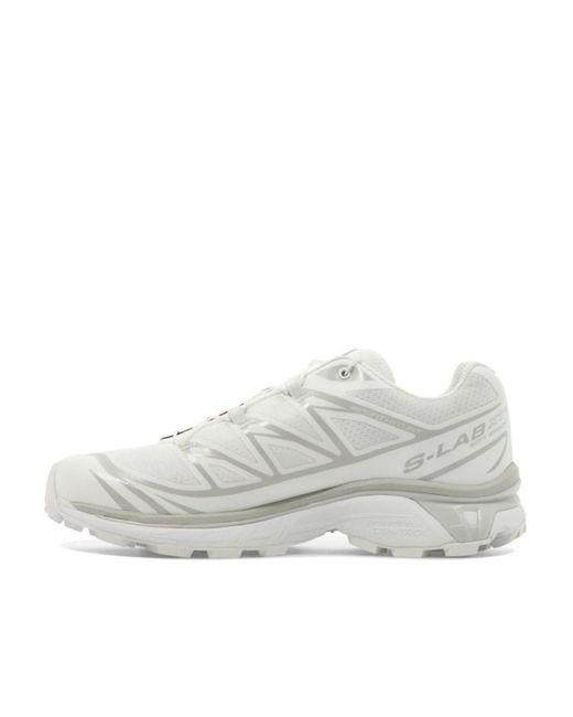 Salomon Lab White Salomon Xt-6 Advanced Low-Top Sneakers for men
