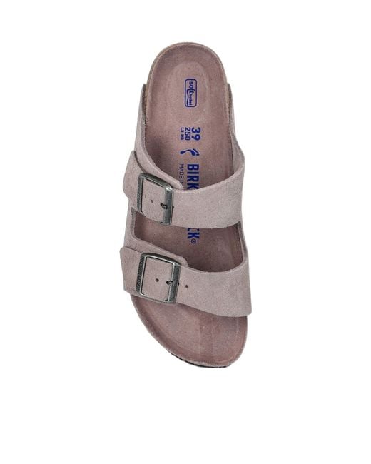 Birkenstock Brown Arizona Two-Strap Flat Sandals
