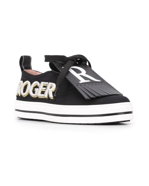Roger Vivier Black Casual/Sports Shoes