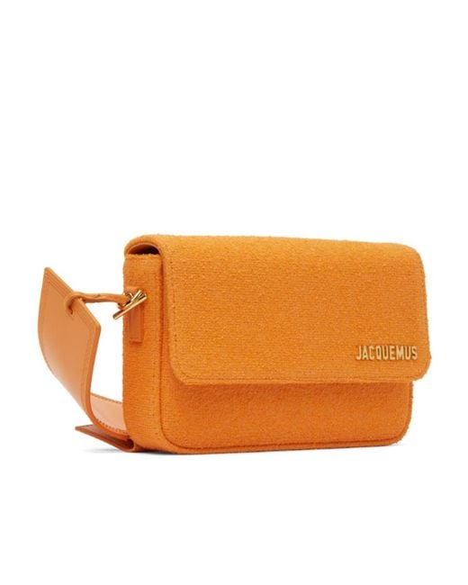 Jacquemus Orange Le Carinu Shoulder Bag