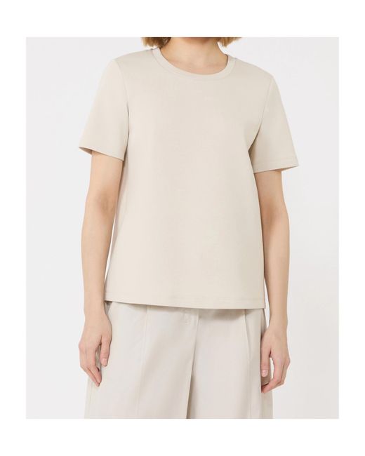 Max Mara White Nancy Crewneck T-Shirt