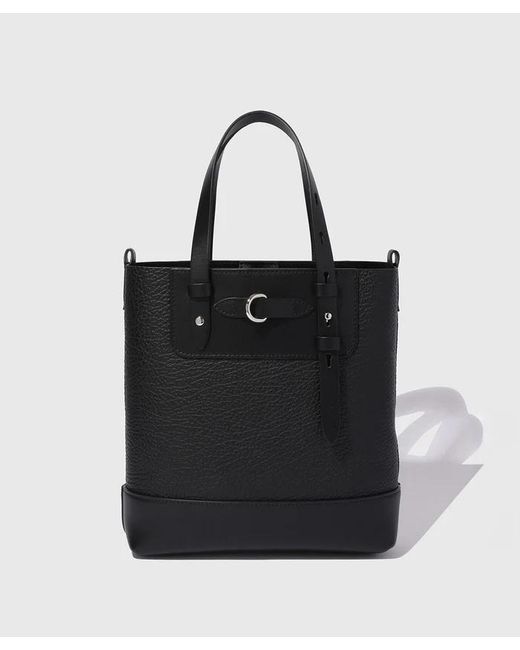 Maison Margiela Black Logo Print Tote Bag
