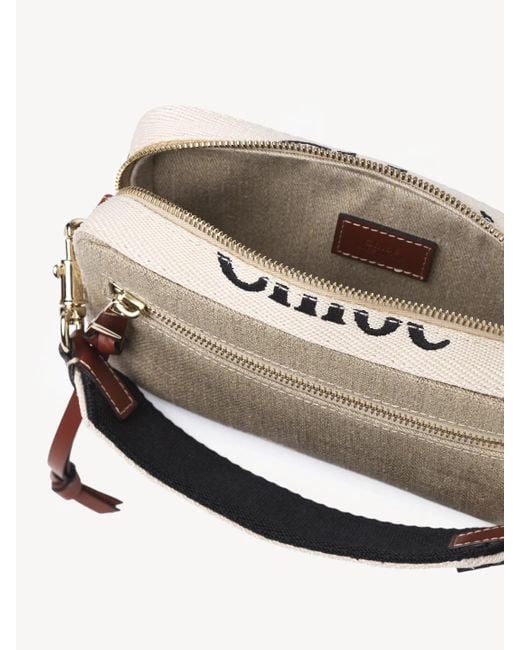 Chloé White Logo Wallet
