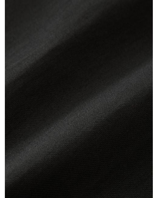 Studio Nicholson Black Tuck Trousers for men