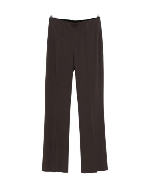 Seventy Gray Straight-Leg Casual Trousers