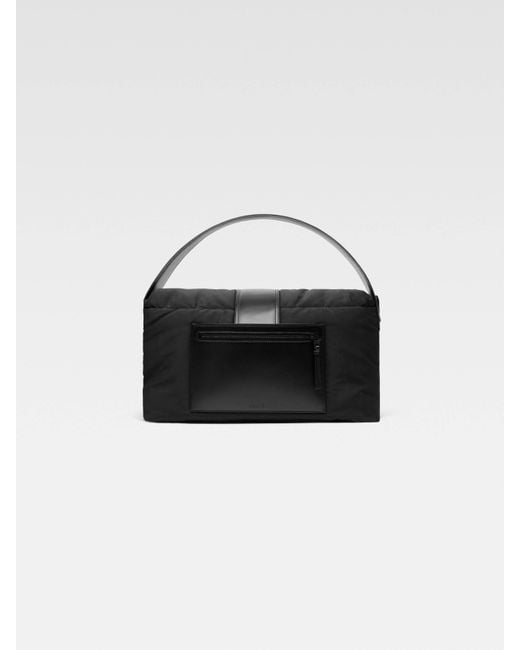 Jacquemus Black The Bambino Padded Messenger Bag for men