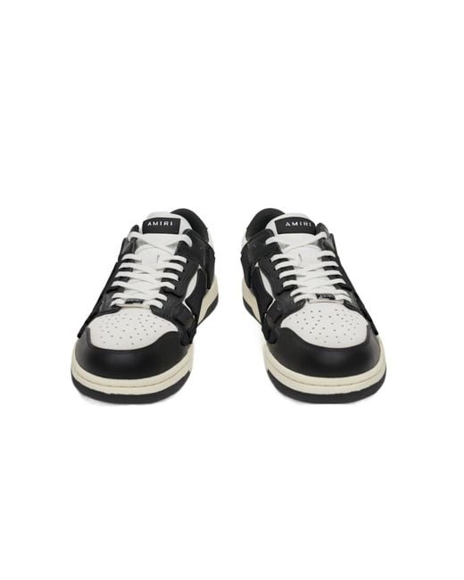 Amiri Black Skel-Top Low Sneakers
