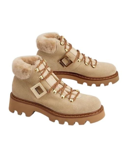 Roger Vivier Natural Viv' Rangers Truck Booties