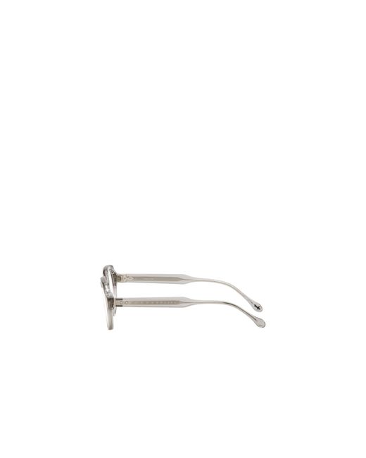 Matsuda White Full Frame Plain Mirror for men