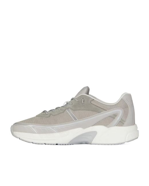 Givenchy Gray Nfnty-52 Lace-Up Sneakers for men