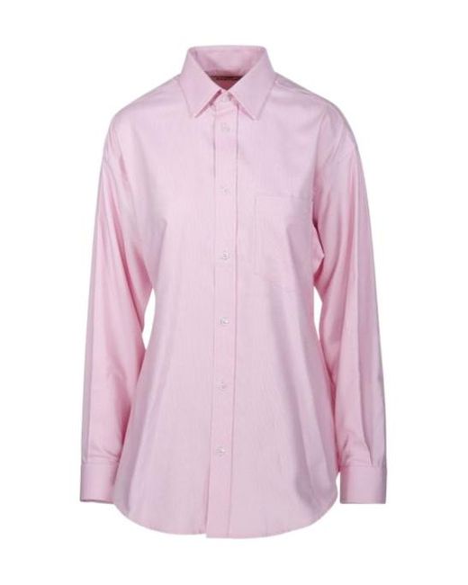 DARKPARK Pink Anne Long Sleeved Tailored Shirt