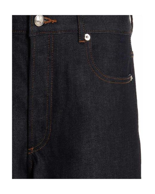 A.P.C. Blue Flared Jeans for men