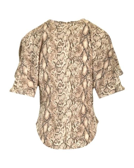 Isabel Marant Natural Karlit Top