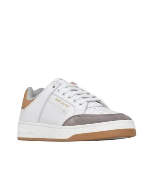 Saint Laurent White Sneakers Sl/61