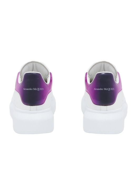 McQueen Purple Oversized Low-Top Sneakers